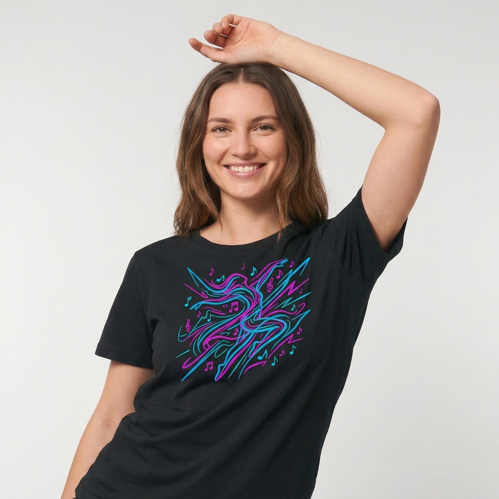- Black T-Shirt mockup 2