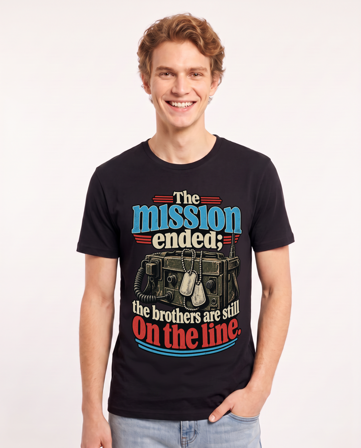 Veteran Black T-Shirt for Men – Everyday Expression Graphic Tee product image 3