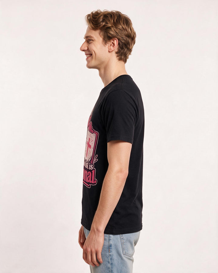 Christian Faith Black T-Shirt for Men – Everyday Expression Graphic Tee product image 2