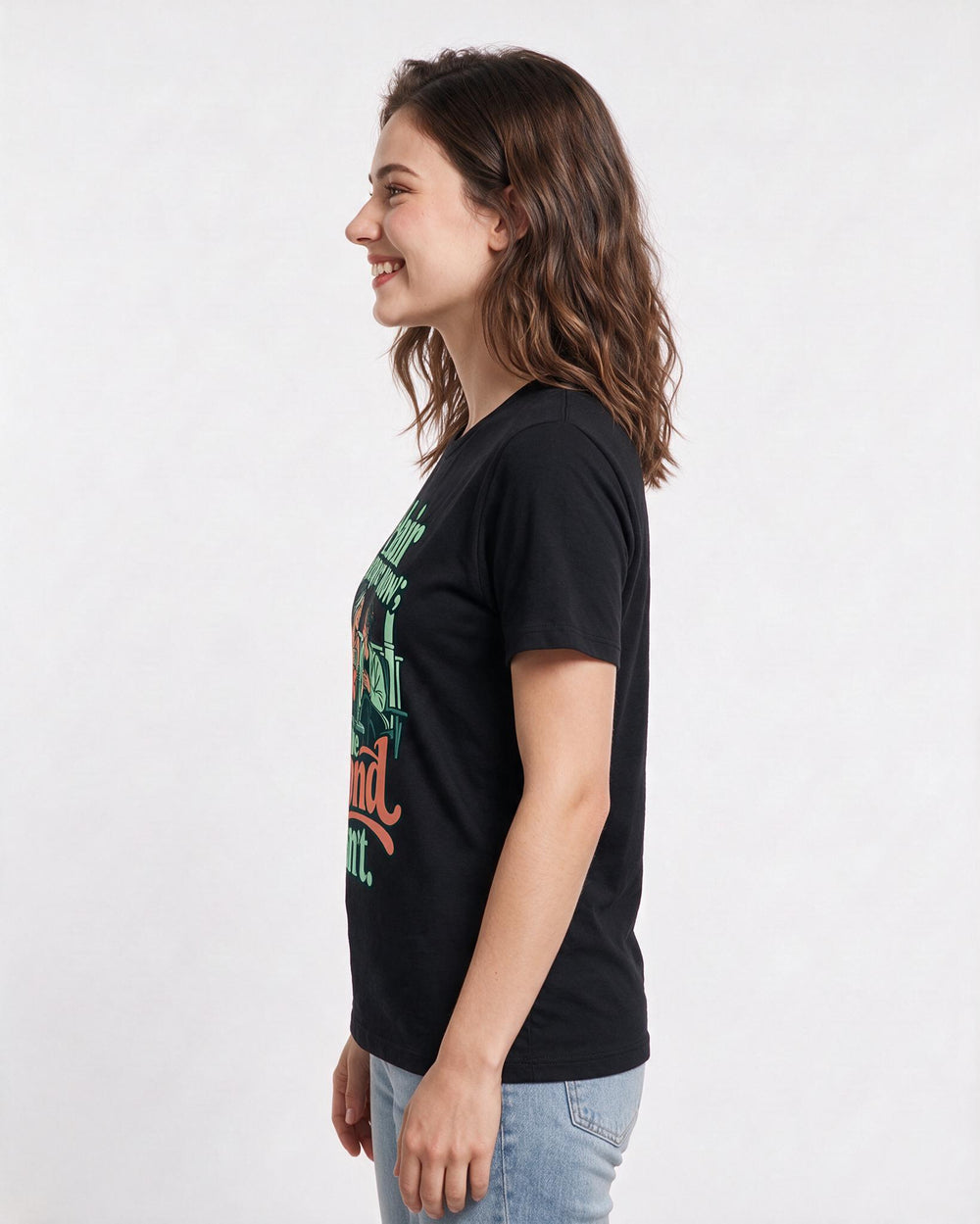 Veteran Black T-Shirt for Women – Everyday Expression Graphic Tee product image 2