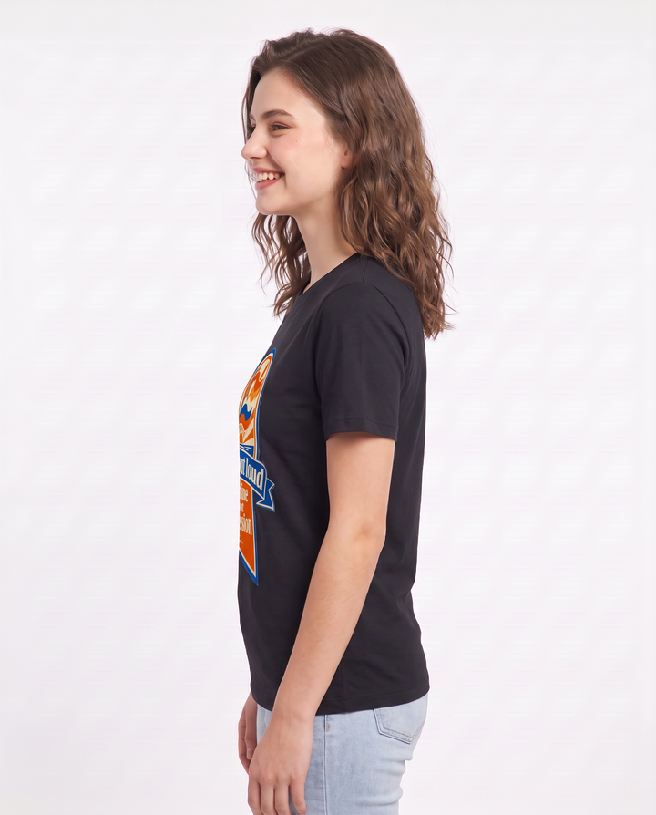 I love out loud and shine without permission - Women's Black T-Shirt product image 3