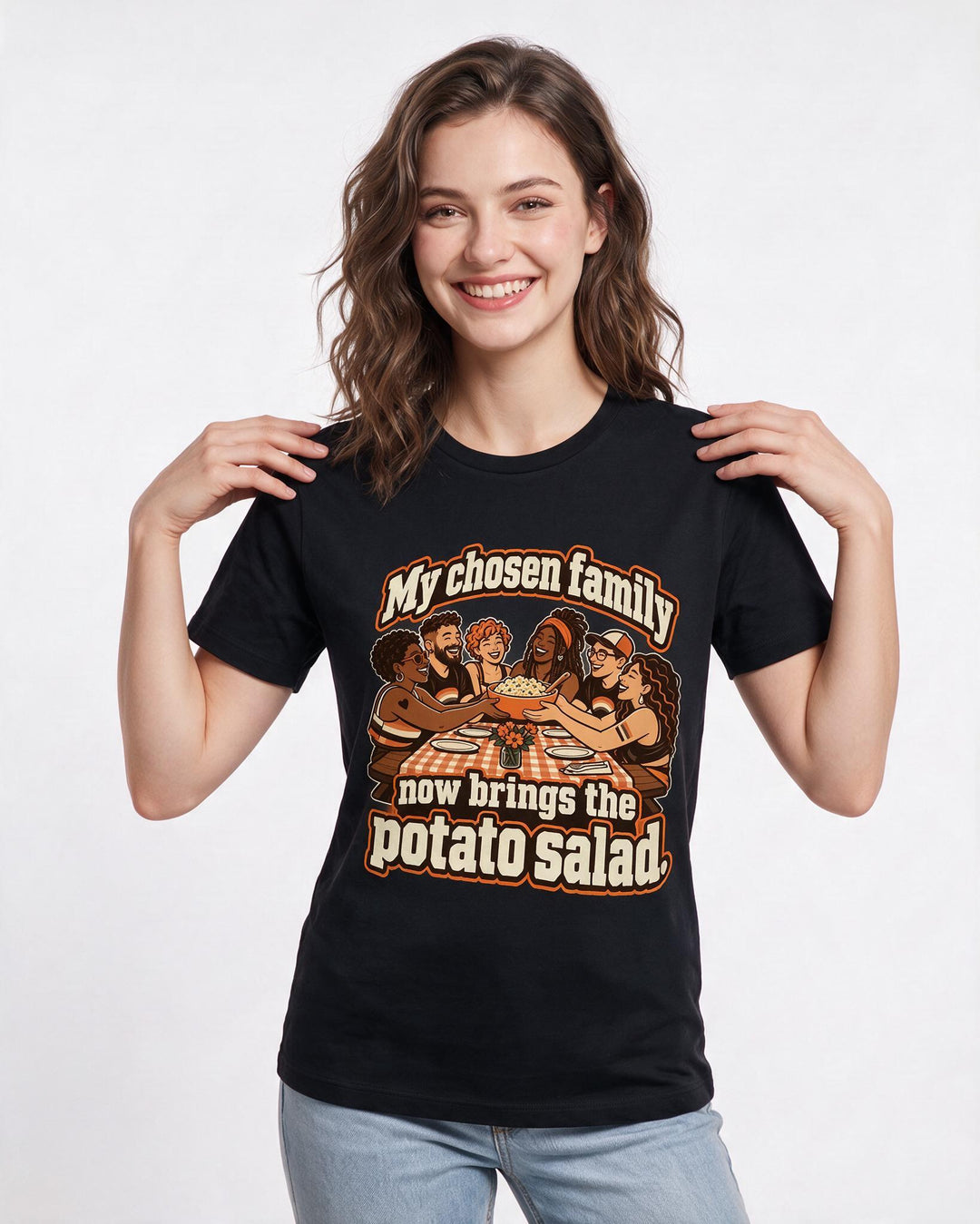 Pride Black T-Shirt for Women – Everyday Expression Graphic Tee product image 1