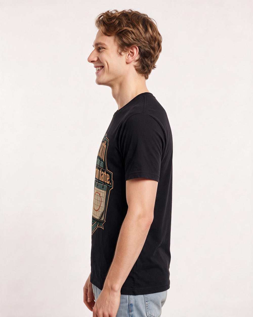 Veteran Black T-Shirt for Men – Everyday Expression Graphic Tee product image 2
