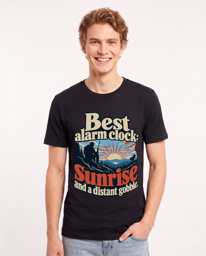 Hunting Black T-Shirt for Men – Everyday Expression Graphic Tee product image 3
