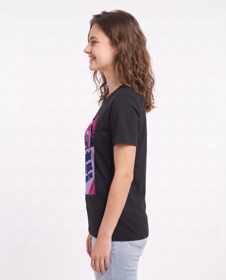 My ballot hired you, not crowned you. - Women's Black T-Shirt product image 3