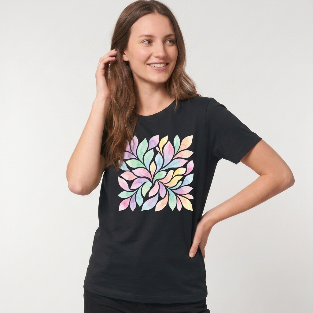 - Black T-Shirt mockup 1