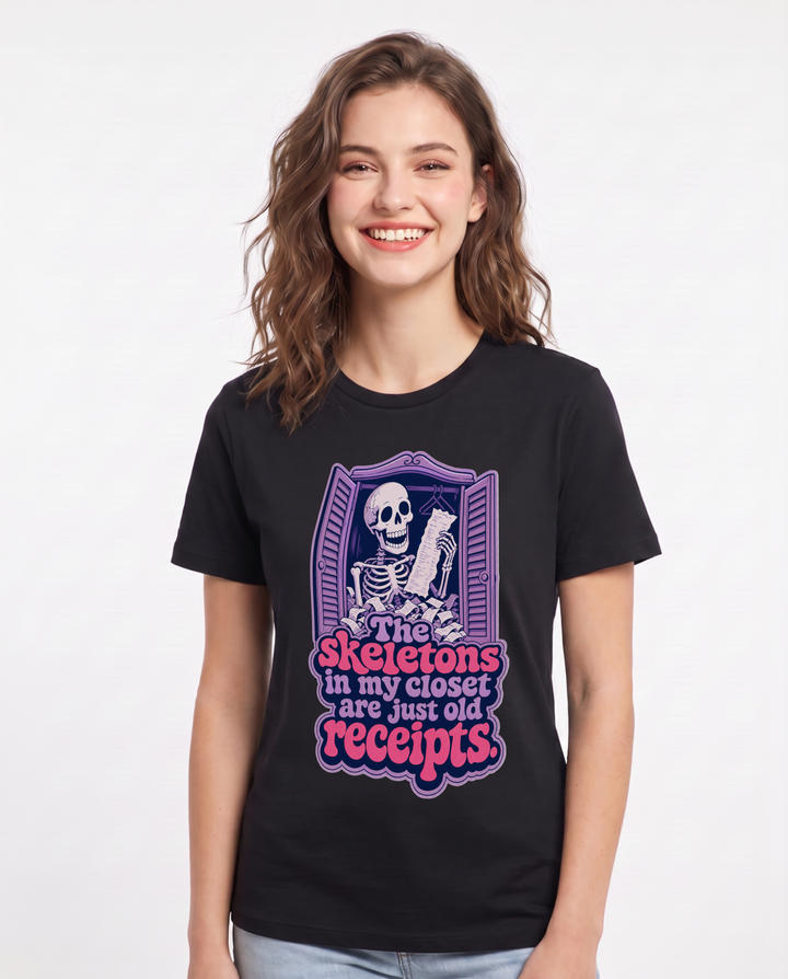 Halloween Black T-Shirt for Women – Halloween Theme Graphic Tee product image 1