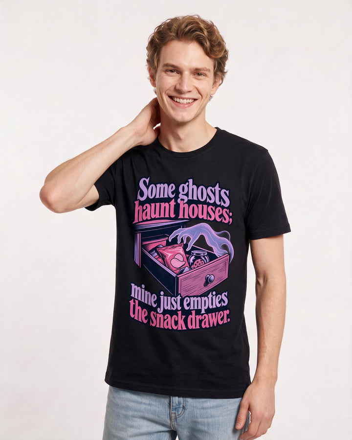 Halloween Black T-Shirt for Men – Halloween Theme Graphic Tee product image 1