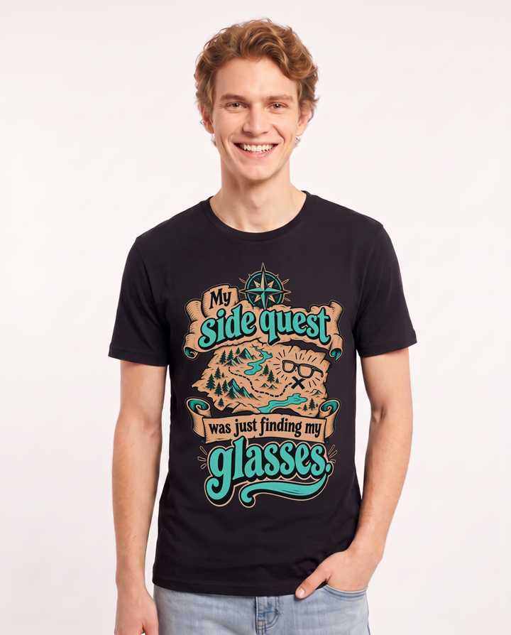 Gaming Black T-Shirt for Men – Game Night Graphic Tee product image 3