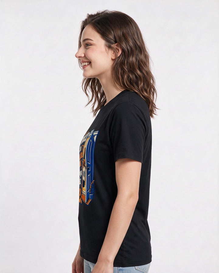 Christian Faith Black T-Shirt for Women – Everyday Expression Graphic Tee product image 2