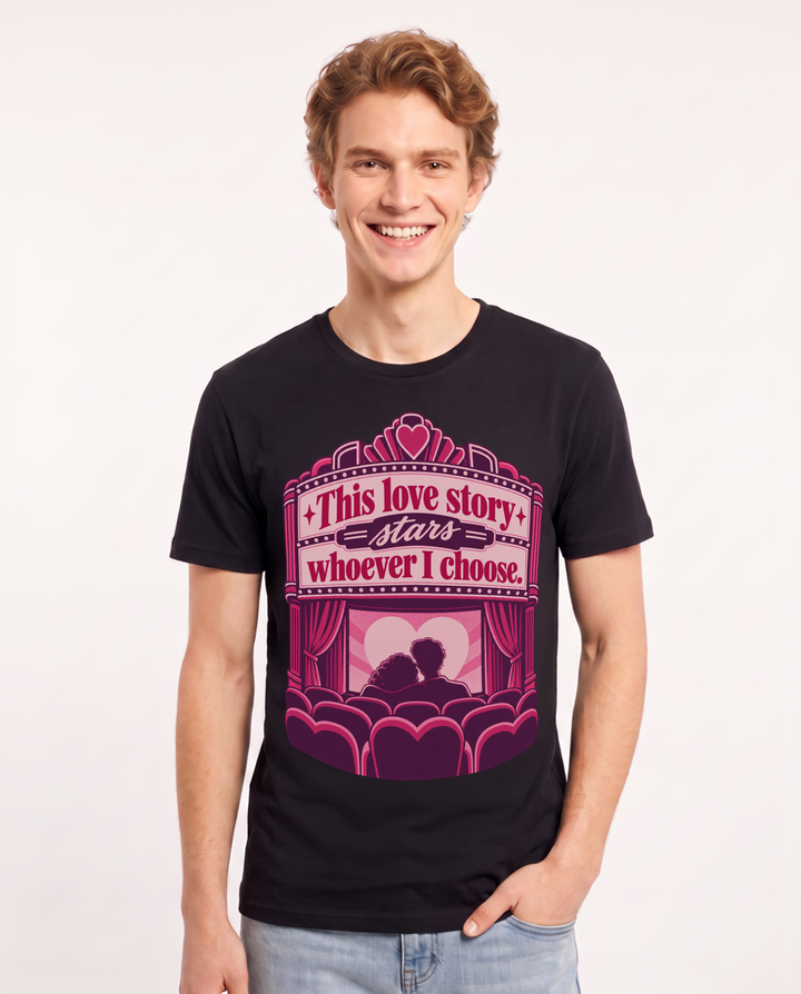 Pride Black T-Shirt for Men – Everyday Expression Graphic Tee product image 3