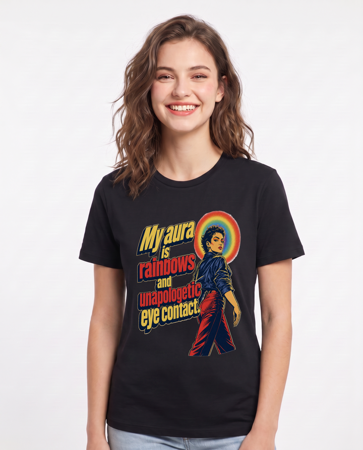 Pride Black T-Shirt for Women – Everyday Expression Graphic Tee product image 1