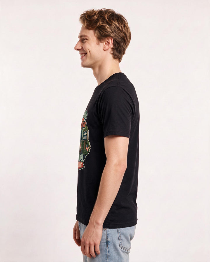 Patriotic Black T-Shirt for Men – Everyday Expression Graphic Tee product image 2