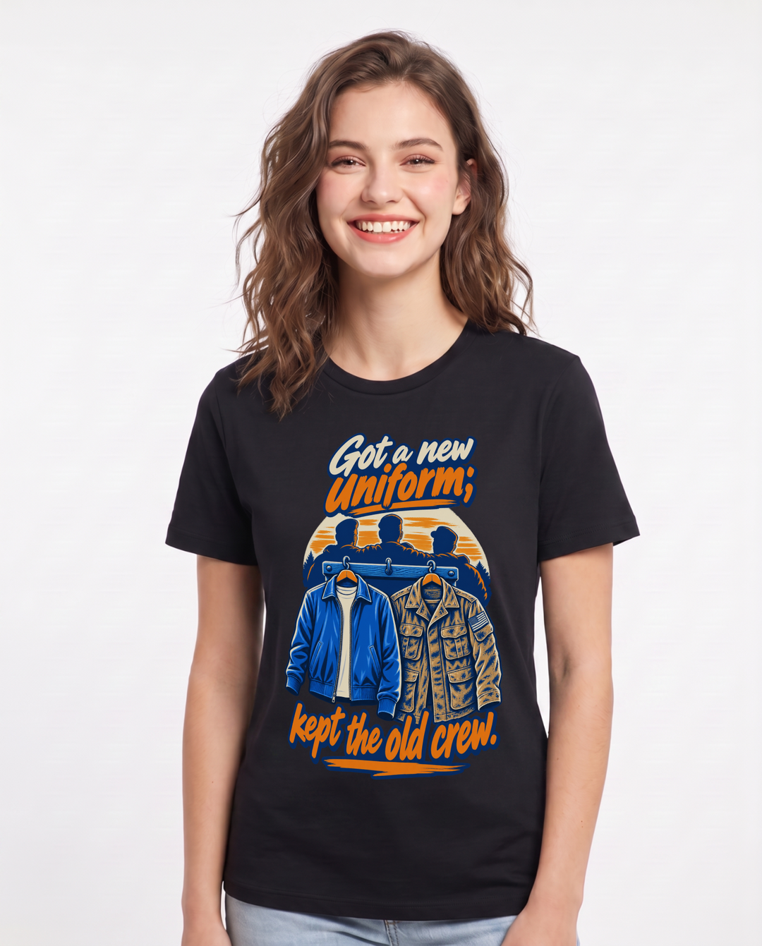Veteran Black T-Shirt for Women – Everyday Expression Graphic Tee product image 3