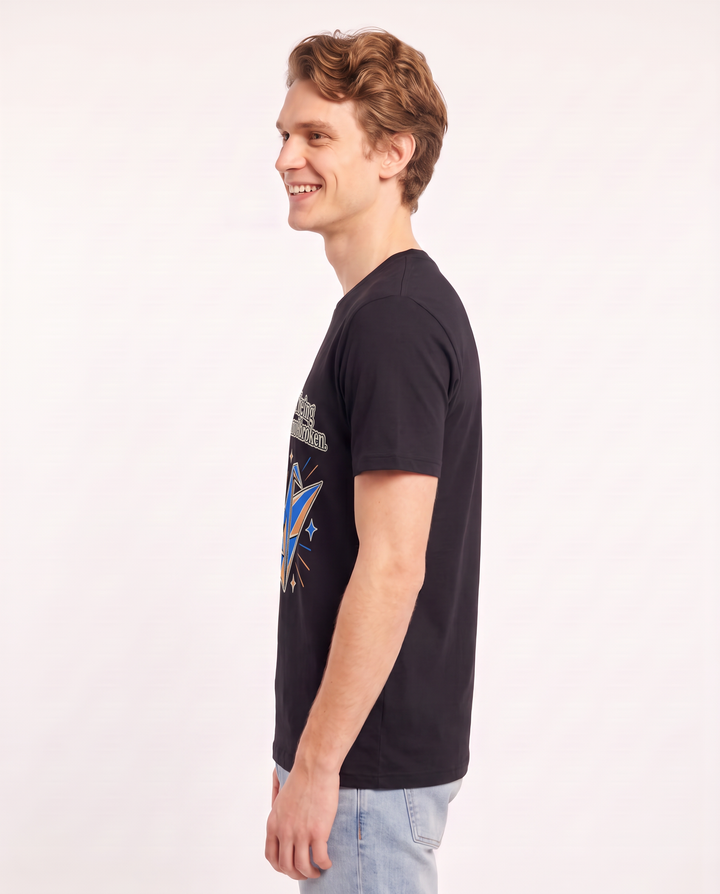 My way of being is complete, not broken - Men's Black T-Shirt product image 3