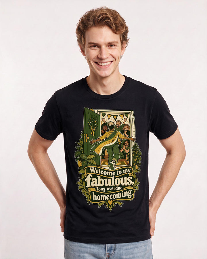 Pride Black T-Shirt for Men – Everyday Expression Graphic Tee product image 1
