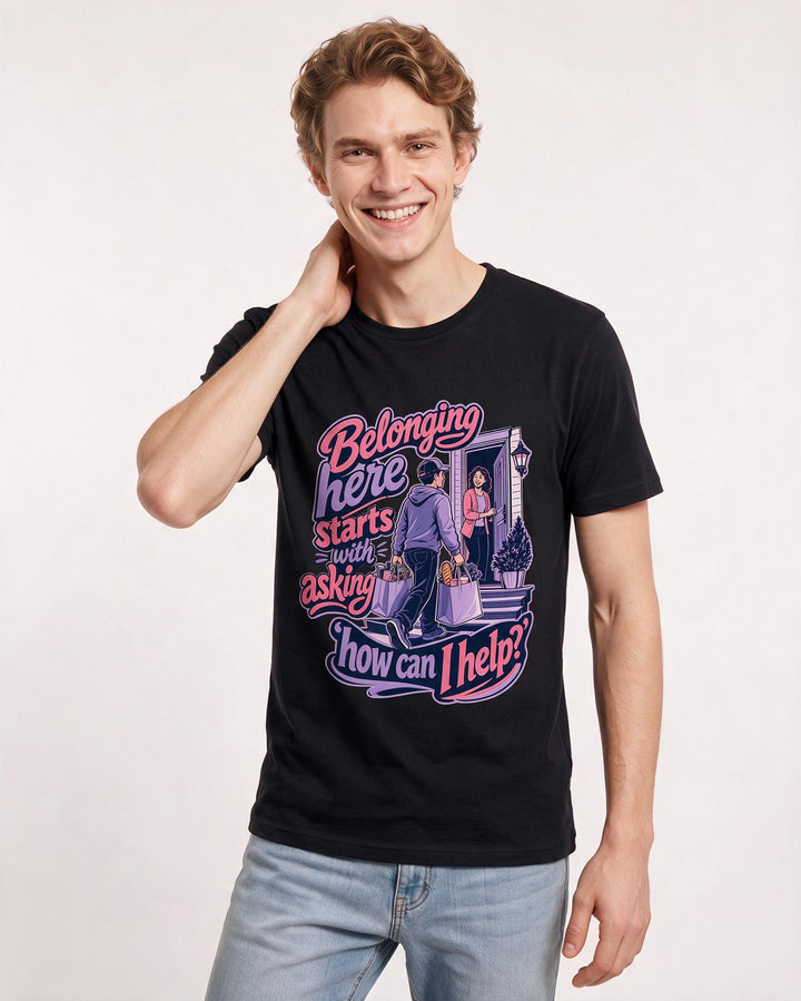 Patriotic Black T-Shirt for Men – Everyday Expression Graphic Tee product image 3