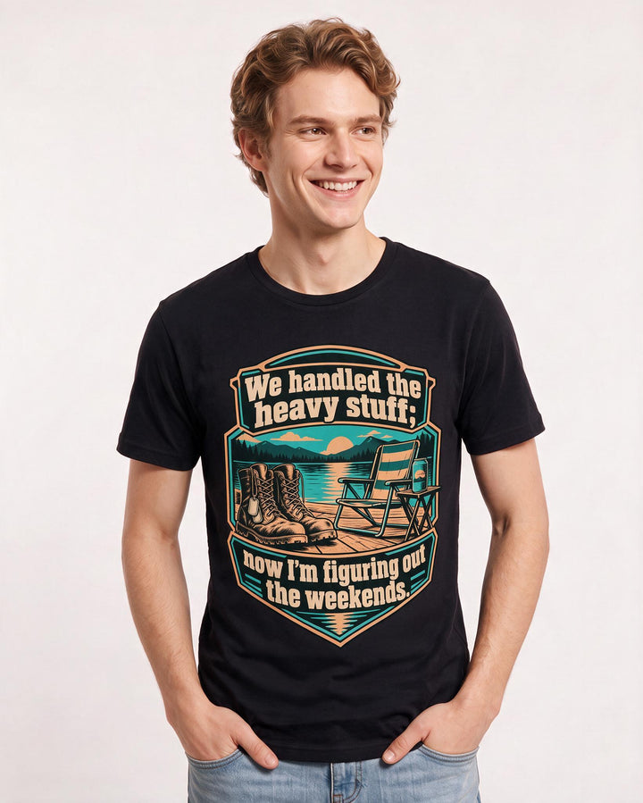 Veteran Black T-Shirt for Men – Everyday Expression Graphic Tee product image 1