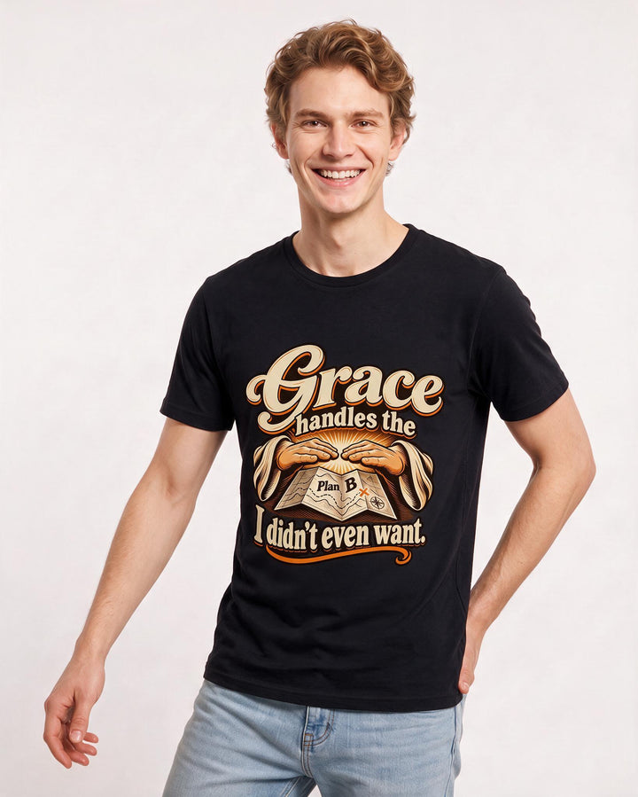 Christian Faith Black T-Shirt for Men – Everyday Expression Graphic Tee product image 1