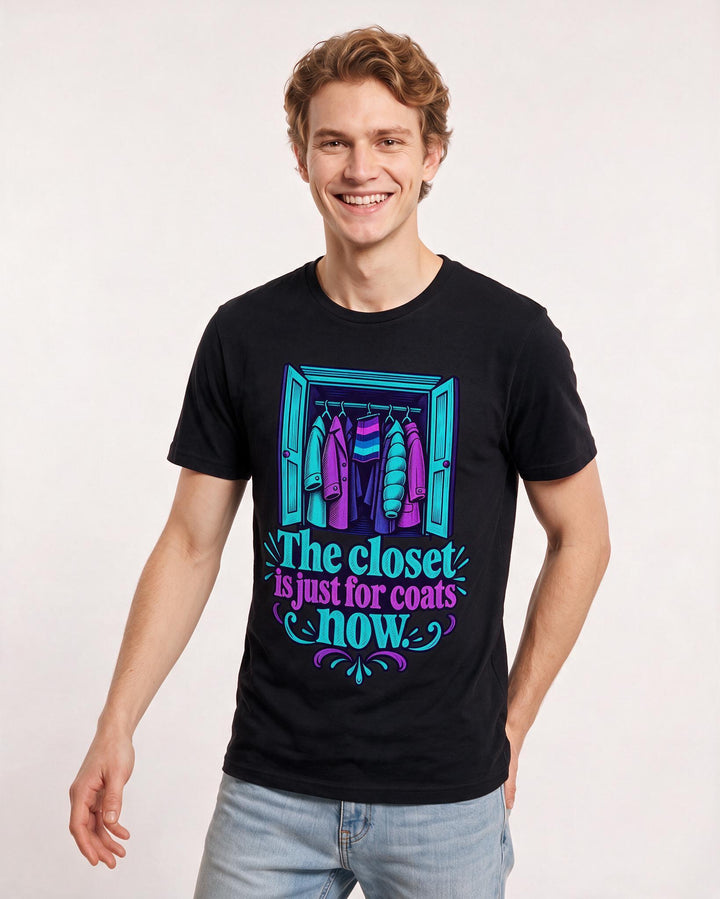 Pride Black T-Shirt for Men – Everyday Expression Graphic Tee product image 1