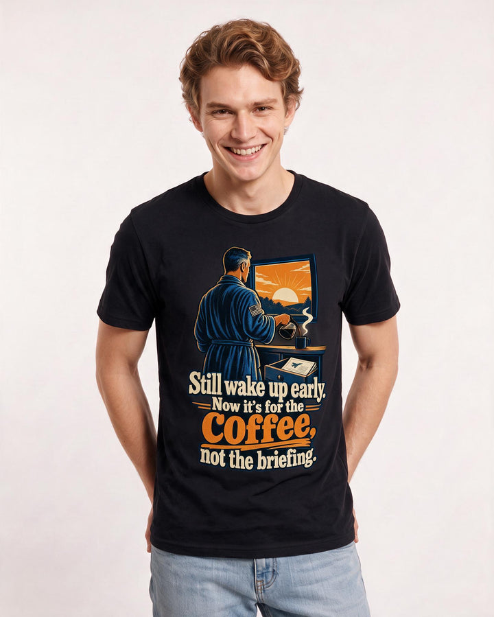 Veteran Black T-Shirt for Men – Everyday Expression Graphic Tee product image 1