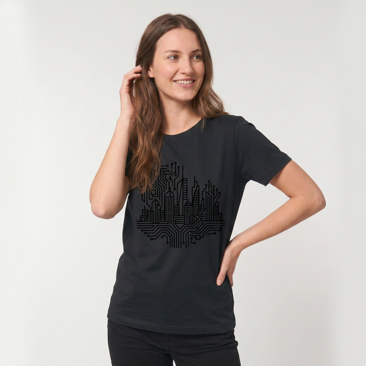 - Black T-Shirt mockup 1