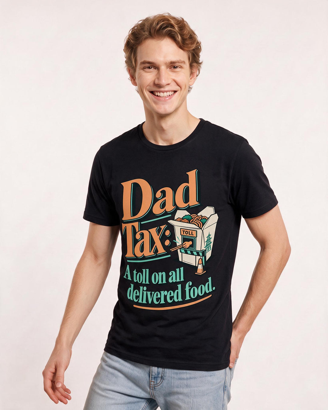 Dad Black T-Shirt for Men – Everyday Expression Graphic Tee product image 1