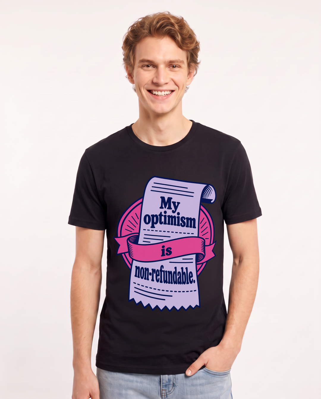 Political Statement Black T-Shirt for Men – Everyday Expression Graphic Tee product image 3