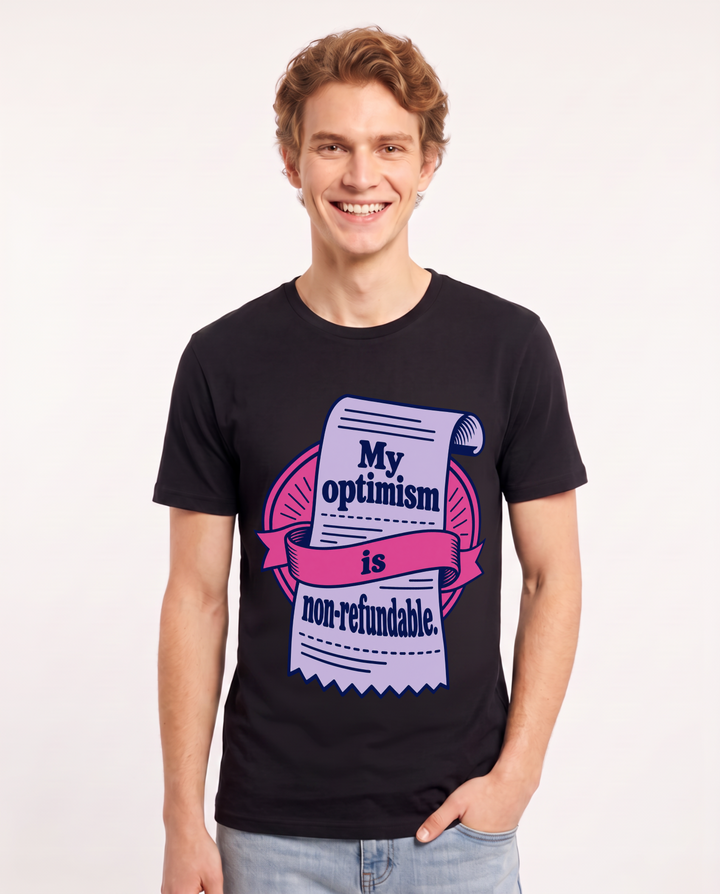 Political Statement Black T-Shirt for Men – Everyday Expression Graphic Tee product image 3