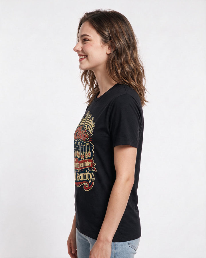 Nurse Black T-Shirt for Women – Nursing Life Graphic Tee product image 2