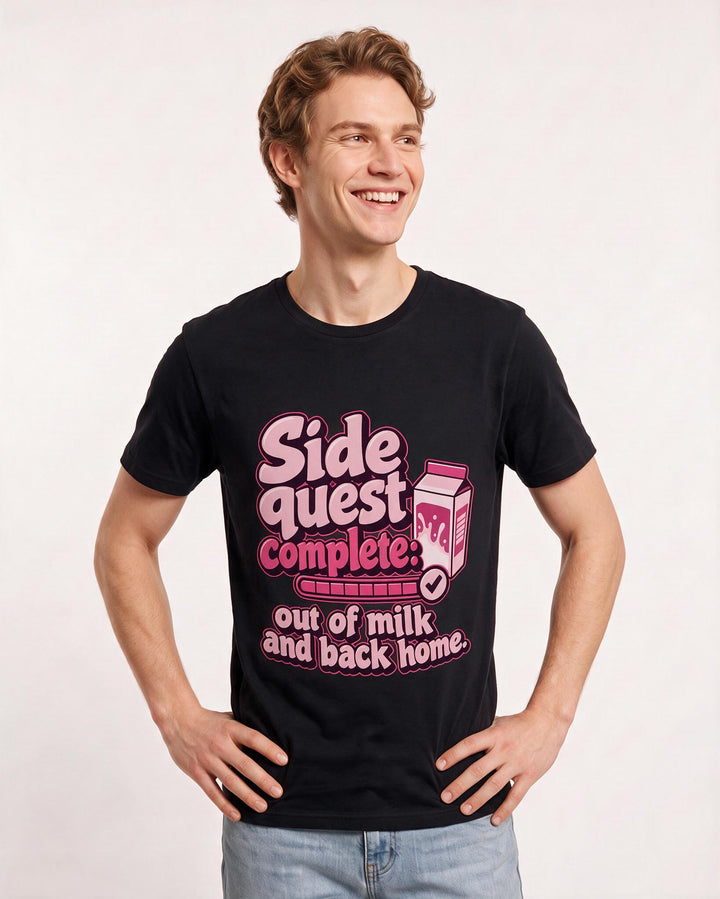 Gaming Black T-Shirt for Men – Game Night Graphic Tee product image 1