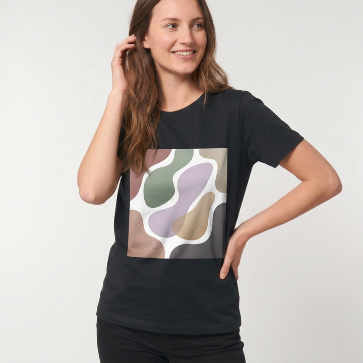 Casual Comfort Black T-Shirt mockup 1