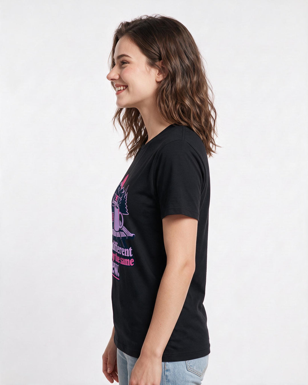 Veteran Black T-Shirt for Women – Everyday Expression Graphic Tee product image 2