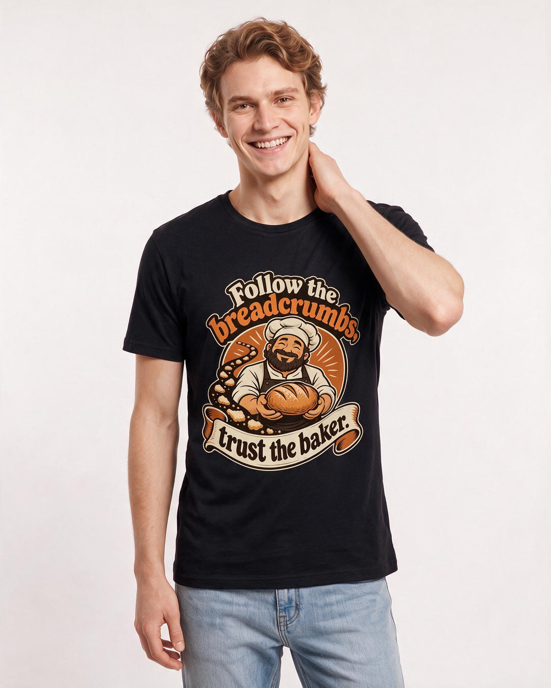 Christian Faith Black T-Shirt for Men – Everyday Expression Graphic Tee product image 1