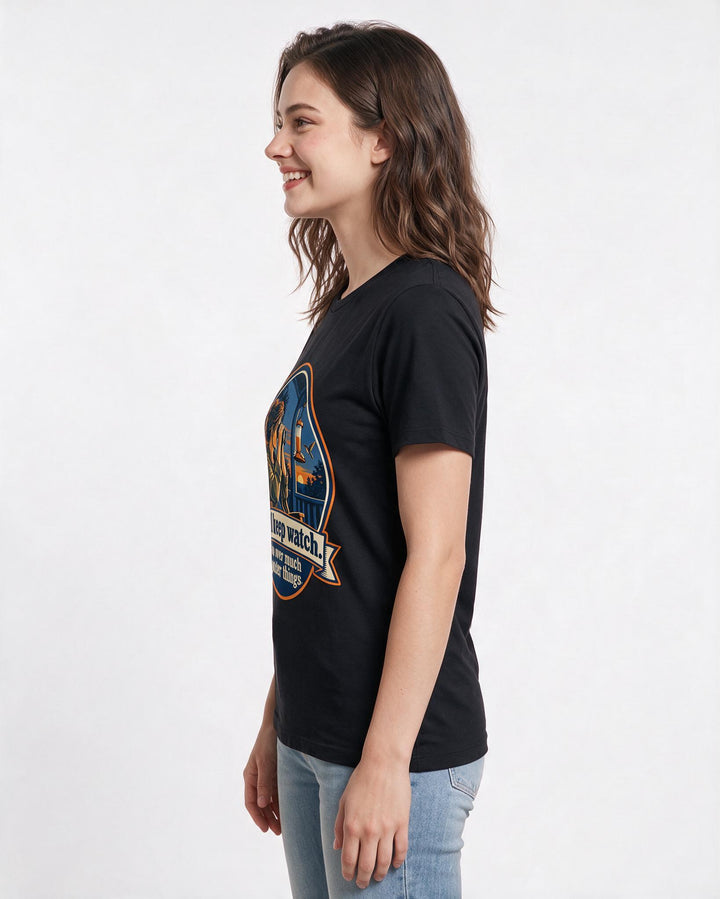 Veteran Black T-Shirt for Women – Everyday Expression Graphic Tee product image 2