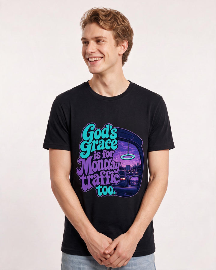Christian Faith Black T-Shirt for Men – Everyday Expression Graphic Tee product image 1