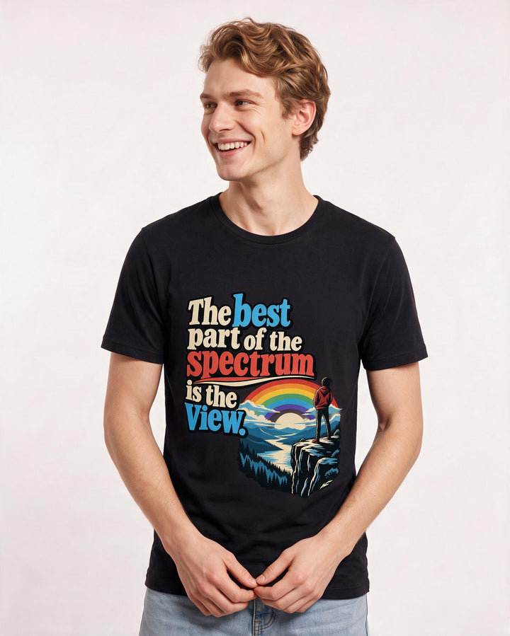 Pride Black T-Shirt for Men – Everyday Expression Graphic Tee product image 1