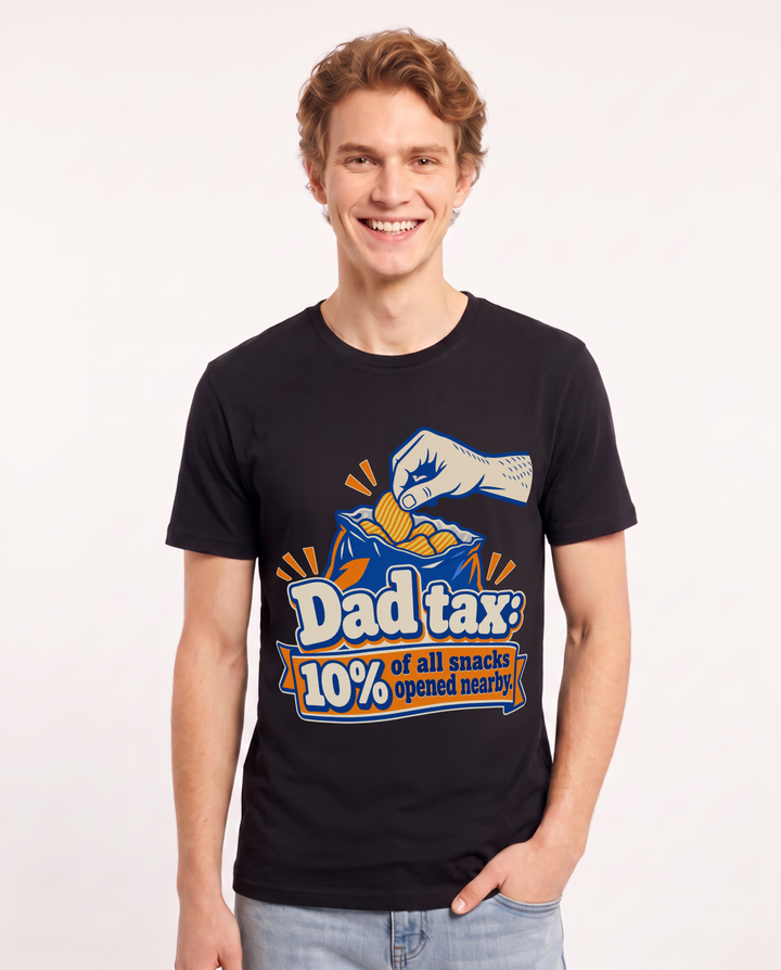 Grandpa Black T-Shirt for Men – Everyday Expression Graphic Tee product image 3