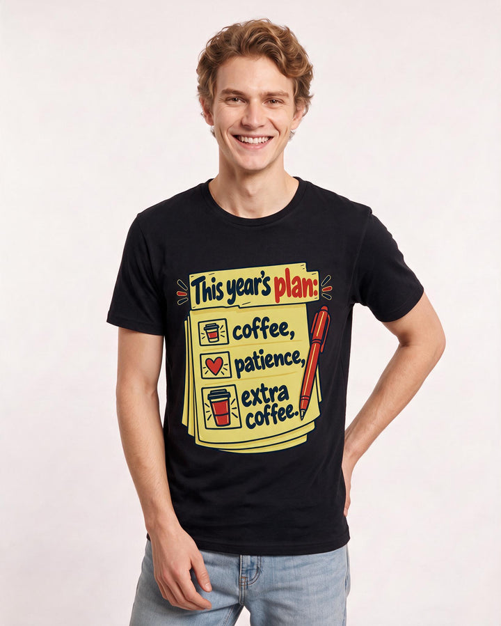 Teacher Black T-Shirt for Men – Everyday Expression Graphic Tee product image 1
