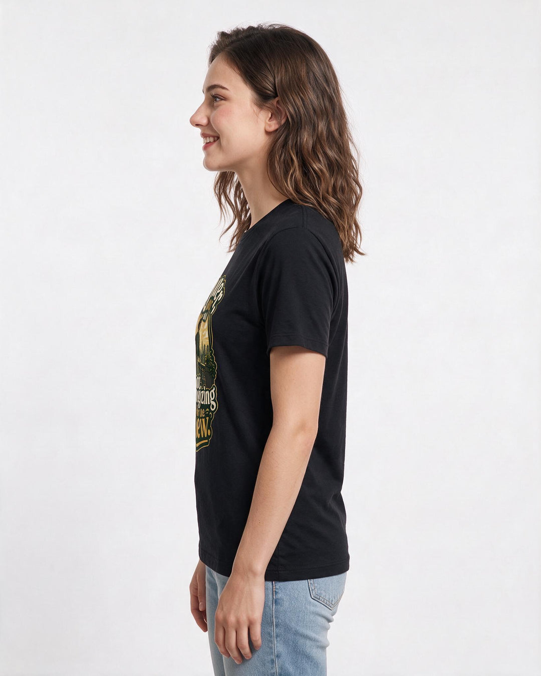 Pride Black T-Shirt for Women – Everyday Expression Graphic Tee product image 2