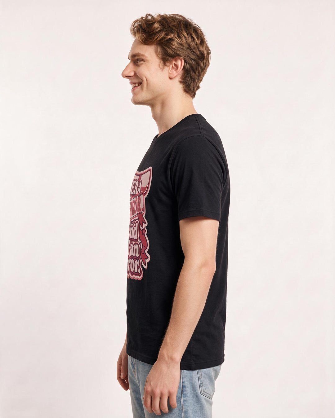 Graduation Black T-Shirt for Men – Everyday Expression Graphic Tee product image 2