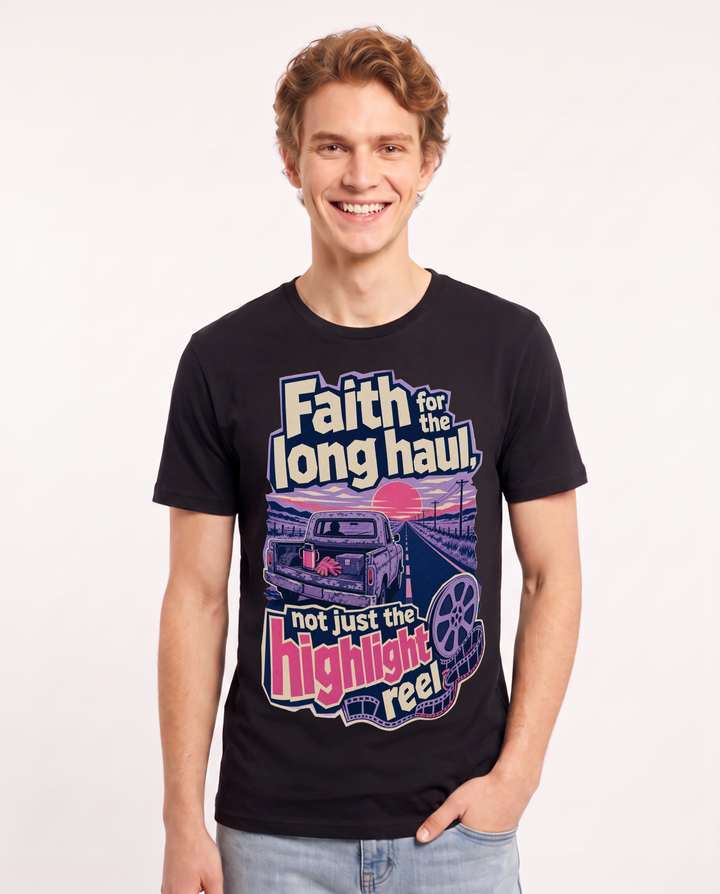 Christian Faith Black T-Shirt for Men – Everyday Expression Graphic Tee product image 1