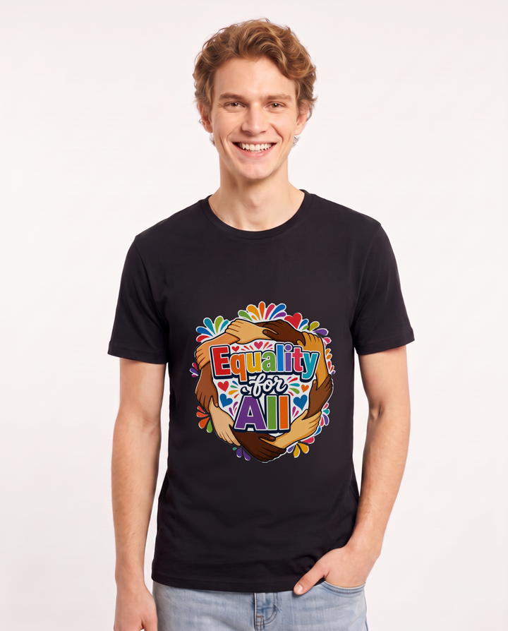 Equality for All Men's Black T-Shirt product image 2