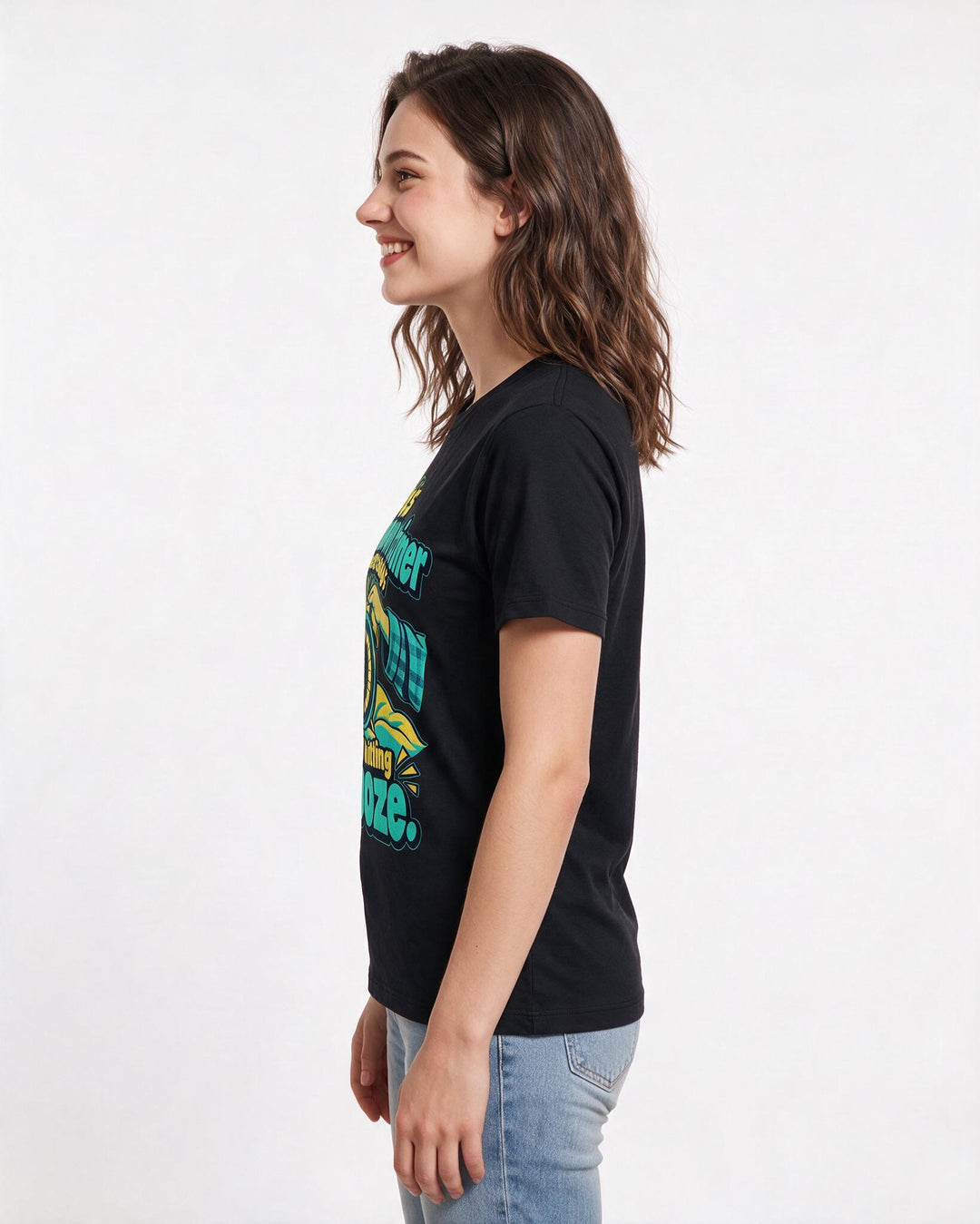 Gaming Black T-Shirt for Women – Game Night Graphic Tee product image 2