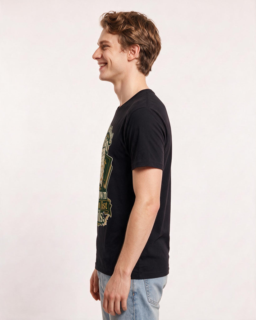 Christian Faith Black T-Shirt for Men – Everyday Expression Graphic Tee product image 2