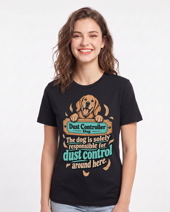 Cat Lover Black T-Shirt for Women – Everyday Expression Graphic Tee product image 3