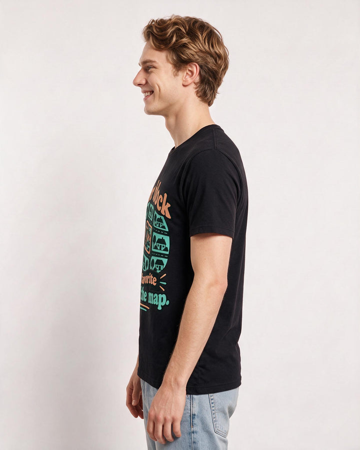 Patriotic Black T-Shirt for Men – Everyday Expression Graphic Tee product image 2