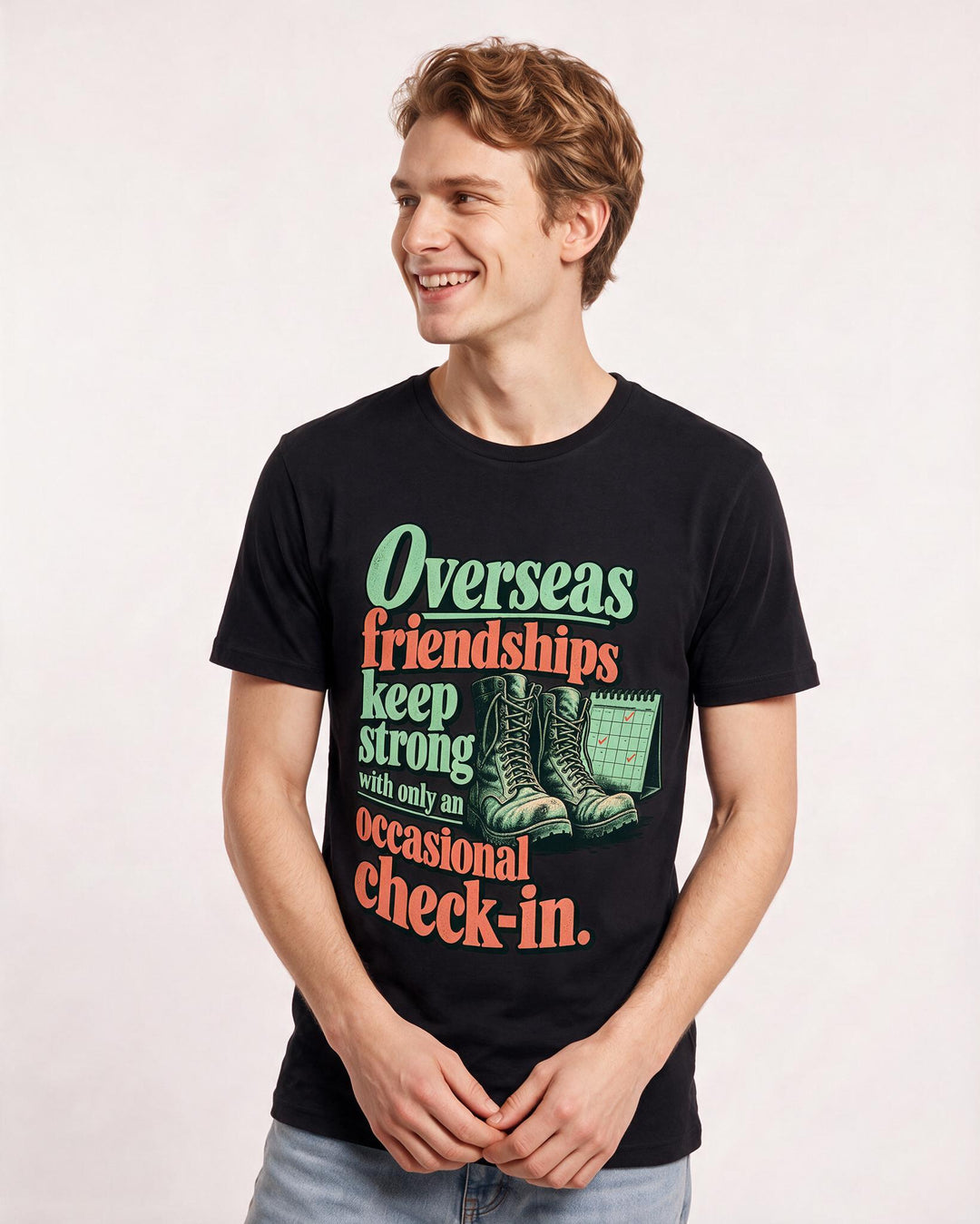 Veteran Black T-Shirt for Men – Everyday Expression Graphic Tee product image 1