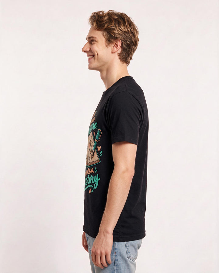 Pride Black T-Shirt for Men – Everyday Expression Graphic Tee product image 2