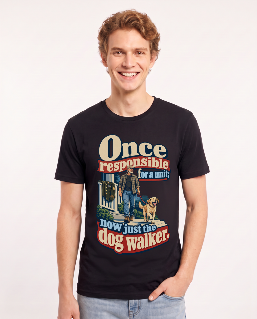 Veteran Black T-Shirt for Men – Everyday Expression Graphic Tee product image 3